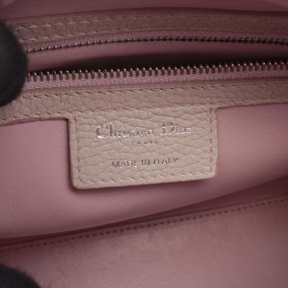 Christian Dior Dior Lady handbag, leather, women's, pink and gray. - Picture 4 of 9